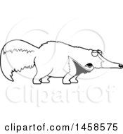 Poster, Art Print Of Black And White Howling Anteater