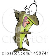 Poster, Art Print Of Cartoon Uncomfortable Fish Out Of Water
