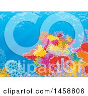 Poster, Art Print Of Backdrop Of A Colorful Coral Reef