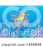 Poster, Art Print Of Leafy Seadragon Underwater