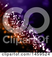 Clipart Of A Glittery Background Royalty Free Illustration