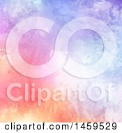 Clipart Of A Colorful Watercolor Paint Background Royalty Free Vector Illustration