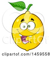 Poster, Art Print Of Goofy Lemon Mascot Character