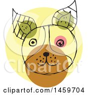 Poster, Art Print Of Sketched Dog Face