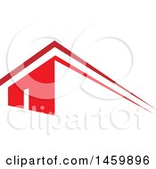 Poster, Art Print Of Red House And Roof Top