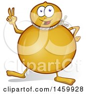 Poster, Art Print Of Cartoon Provolone Cheese Character