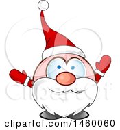 Poster, Art Print Of Christmas Santa Claus Welcoming