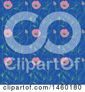 Poster, Art Print Of Background Of Art Nouveau Flowers