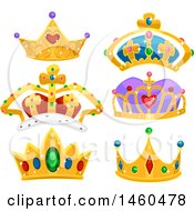 Poster, Art Print Of Royal Crowns