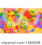 Poster, Art Print Of Seamless Colorful Background Of Fruit