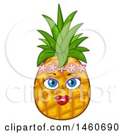 Poster, Art Print Of Female Pineapple Mascot