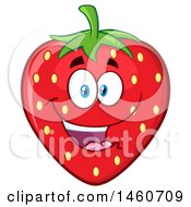 Poster, Art Print Of Strawberry Mascot Character