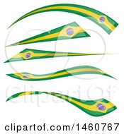 Poster, Art Print Of Brazil Flag Banners