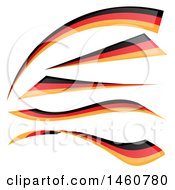 Poster, Art Print Of German Flag Design Elements