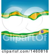 Poster, Art Print Of Brazil Flag Background