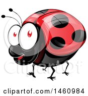 Poster, Art Print Of Happy Shiny Ladybug