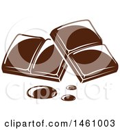 Poster, Art Print Of Chocolate Squares