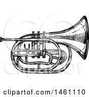 Poster, Art Print Of Sketched Tuba