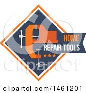 Clipart Of A Tool Design Royalty Free Vector Illustration