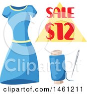 Poster, Art Print Of Sewing Craft Store Sale Design