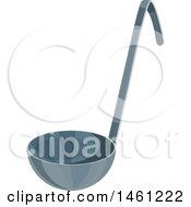 Clipart Of A Soup Ladle Royalty Free Vector Illustration