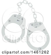 Poster, Art Print Of Pair Of Handcuffs