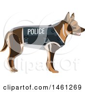 Poster, Art Print Of Police Dog