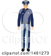 Poster, Art Print Of Police Man