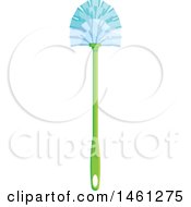 Clipart Of A Toilet Brush Royalty Free Vector Illustration