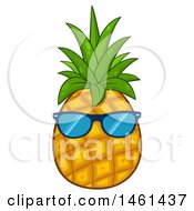Poster, Art Print Of Pineapple Wearing Sunglasses