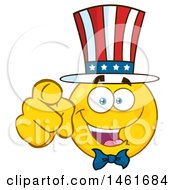 Poster, Art Print Of Emoji Smiley Face Uncle Sam Pointing At You