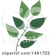 Poster, Art Print Of Branch Of Green Leaves