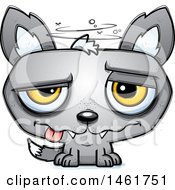 Poster, Art Print Of Cartoon Dizzy Evil Wolf
