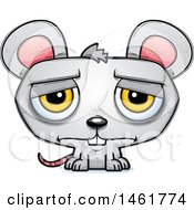 Cartoon Sad Evil Mouse