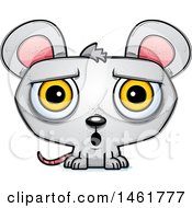 Cartoon Surprised Evil Mouse