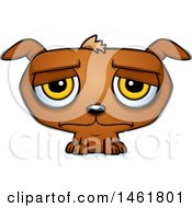 Poster, Art Print Of Cartoon Sad Evil Puppy Dog