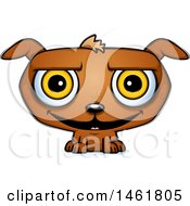 Poster, Art Print Of Cartoon Grinning Evil Puppy Dog