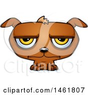 Cartoon Bored Evil Puppy Dog