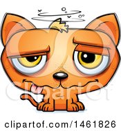 Poster, Art Print Of Cartoon Drunk Evil Orange Cat