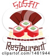 Poster, Art Print Of Sushi Roll Design