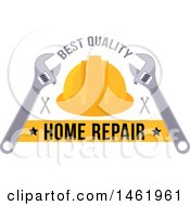 Poster, Art Print Of Hardhat Home Repair Design