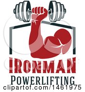 Poster, Art Print Of Powerlifting Bodybuilder Design