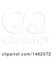 Clipart Of A Grayscale Connection Network Website Header Royalty Free Vector Illustration