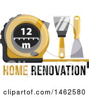 Clipart Of A Tools Design Royalty Free Vector Illustration