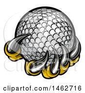 Poster, Art Print Of Monster Or Eagle Claws Holding A Golf Ball