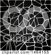 Poster, Art Print Of Black And Silver Pattern