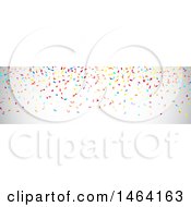 Poster, Art Print Of Party Confetti Website Banner