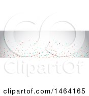 Poster, Art Print Of Party Confetti Website Banner