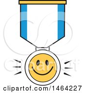Poster, Art Print Of Smiley Face And Ribbon