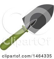 Clipart Of A Hand Spade Garden Tool Royalty Free Vector Illustration by Vector Tradition SM